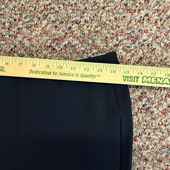 Soft Surroundings NWOT Navy Ponte High Waisted Bootcut Dress Pants Size M - Picture 9 of 12